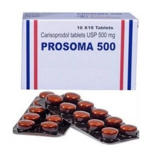 Soma (Carisoprodol) 500 mg